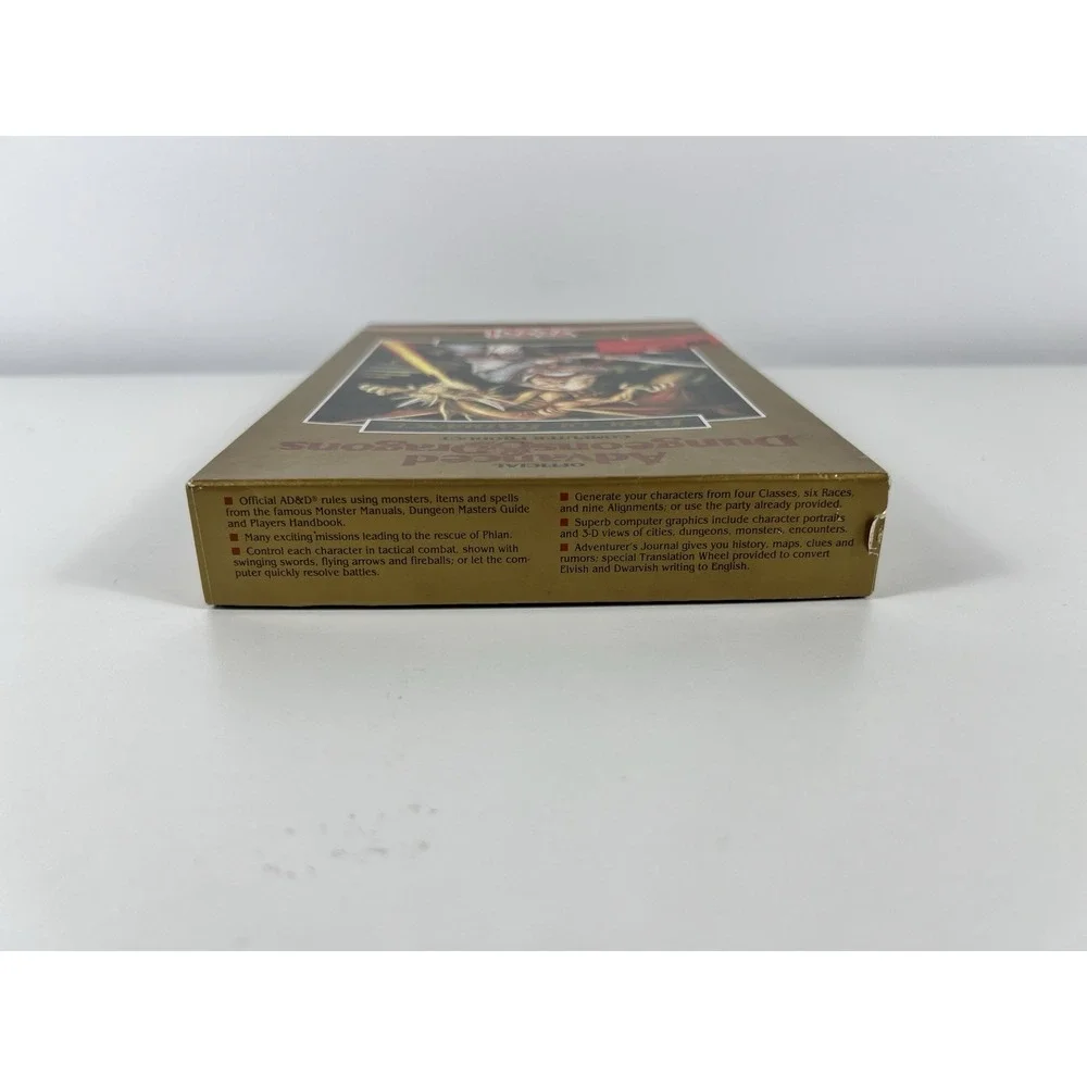Advanced Dungeons & Dragons: Pool of Radiance ~ Apple II, 1988